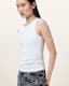 Katarina Boat Neck Slim Fit Tank Top