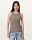 Rina Crew Neck Sleeveless Tank Top