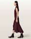 Rayanna Pleated Midi Dress