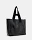 Izzy Logo Leather Tote Bag