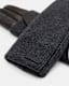 Zoya Knitted Cuff Leather Gloves