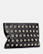 Bettina Eyelet Leather Clutch Bag