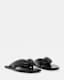 Loop Knotted Leather Sandals
