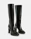 Harlem Knee High Leather Boots