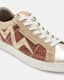 Sheer Bolt Leather Trainers
