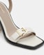 Pamela Leather Heel Sandals