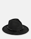 Maxie Matte Wool Studded Fedora