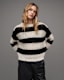 Britt Striped Chunky Loose Stitch Jumper