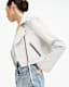 Dalby Slim Fit Leather Biker Jacket