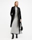 Riley Wrap Around Belted Long Line Coat