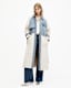 Dayly Denim Panelled Relaxed Trench Coat