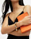 Yua Leather Removable Chain Clutch Bag