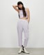 Aleida Mid-Rise Tapered Leg Tri Trousers