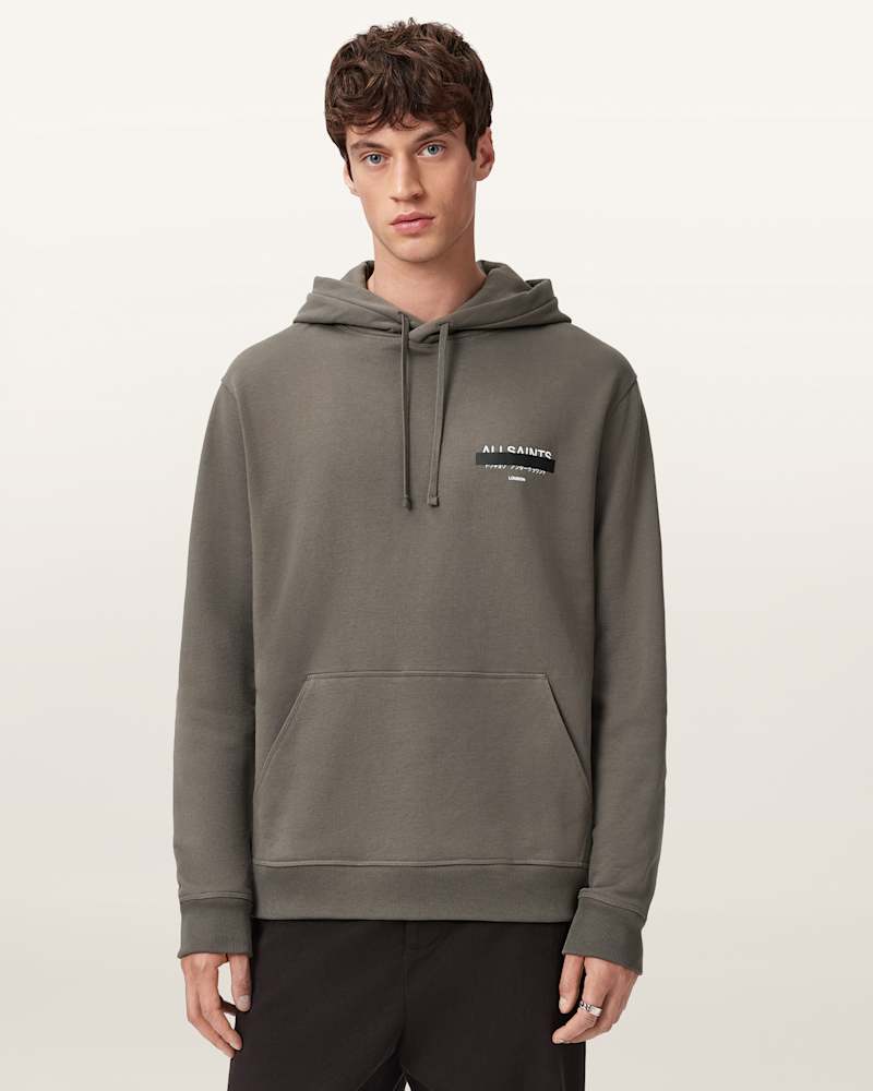 Redact Pullover Embroidered Logo Hoodie