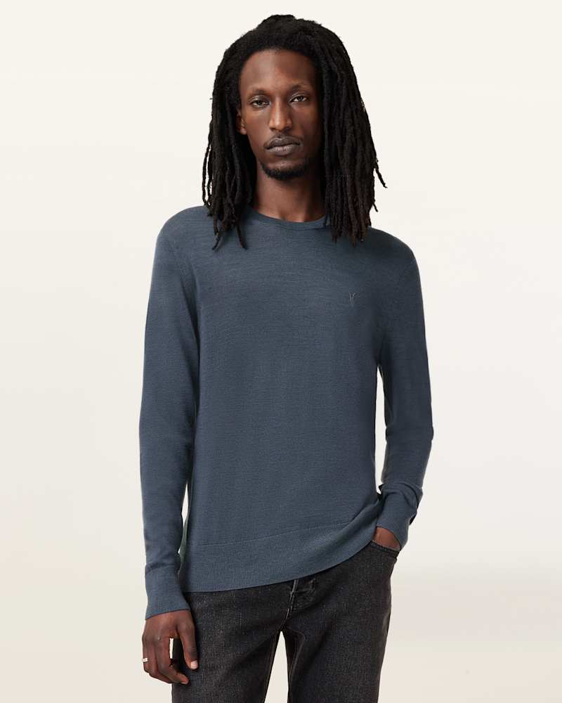 Mode Merino Crew Neck Ramskull Jumper