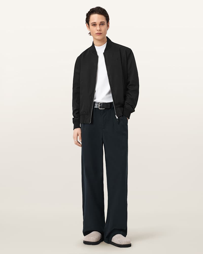 Conway Wide Leg Pleated Trousers