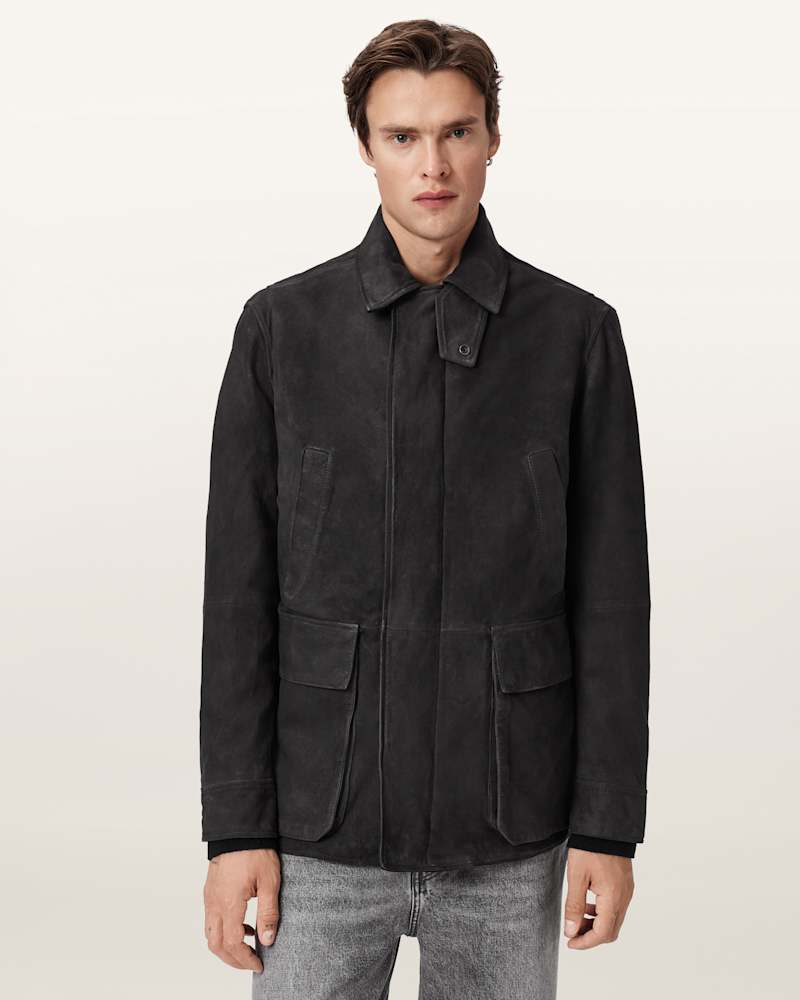 Bolton Waxed Suede Coat