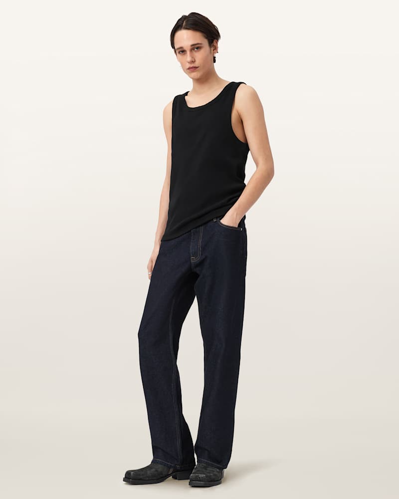 Axel Ribbed Cotton Vest