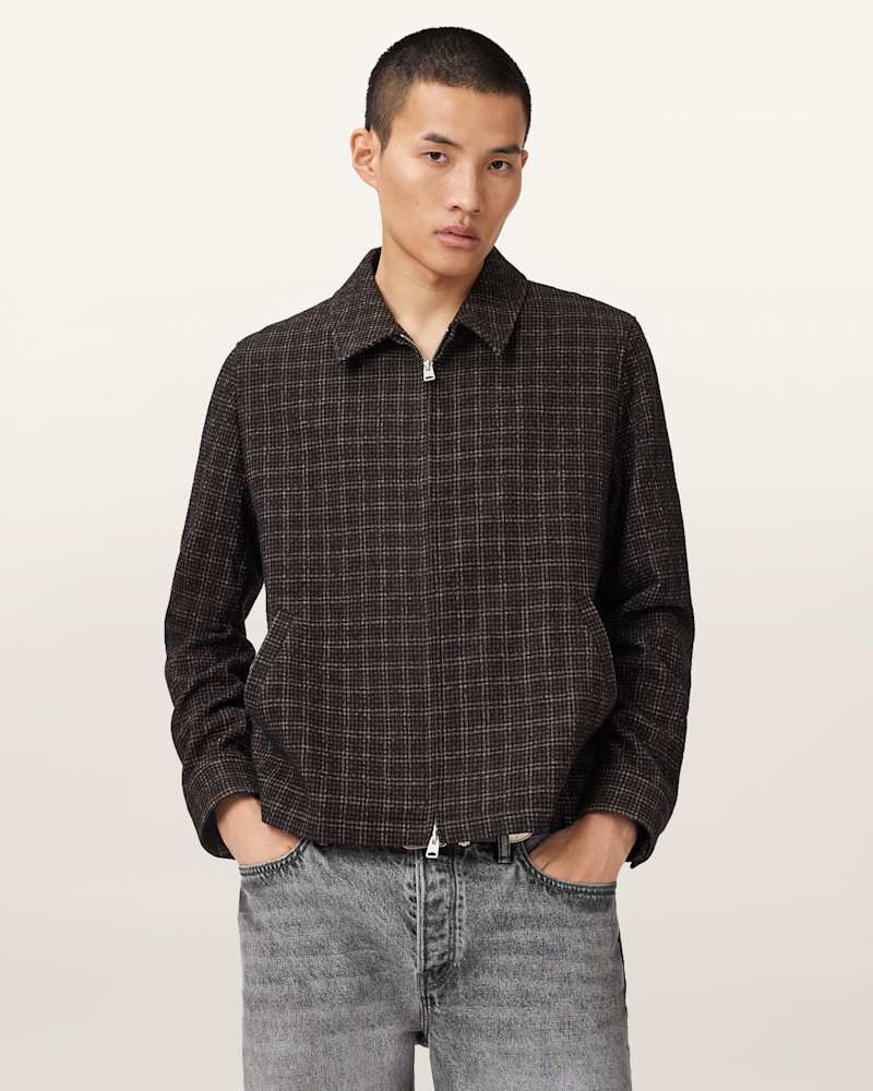 City Hall Check Jacket