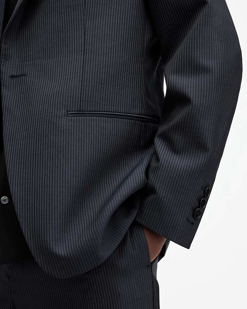 Howling Pinstripe Relaxed Fit Blazer