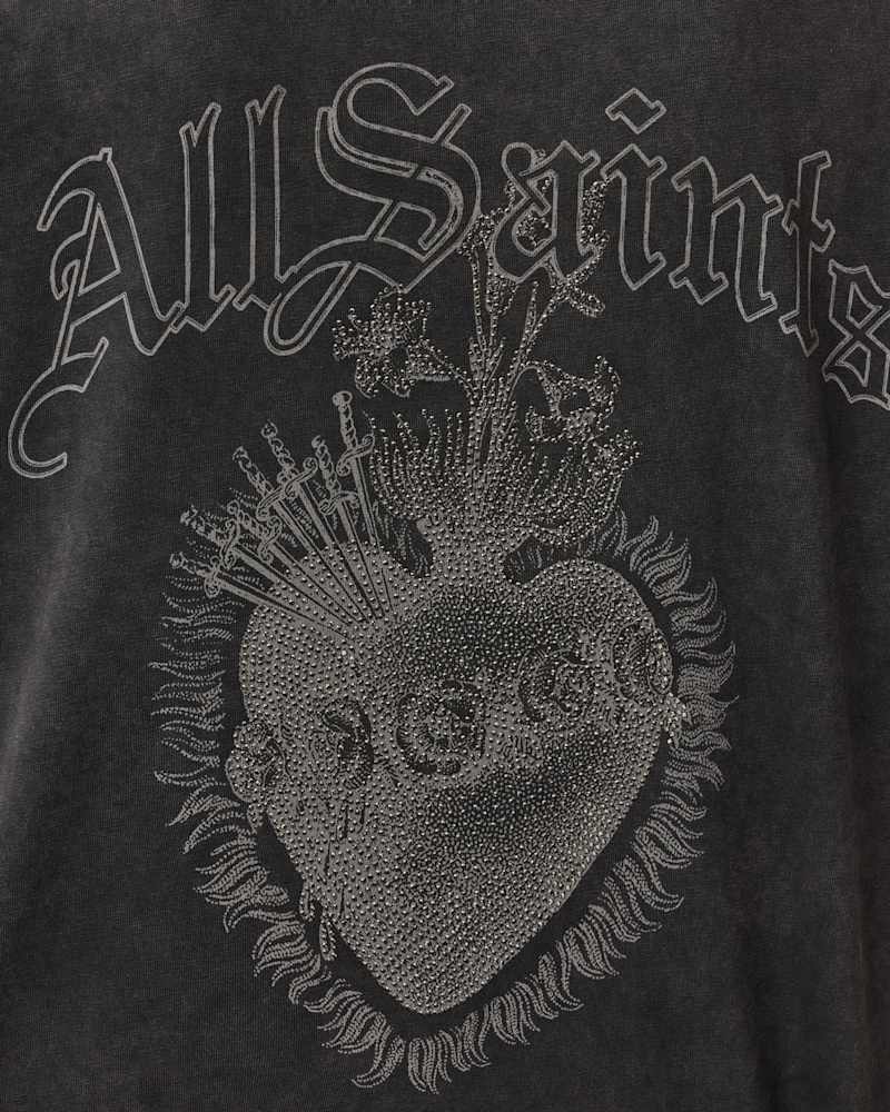 Sabbath Boxy Embellished Graphic T-Shirt