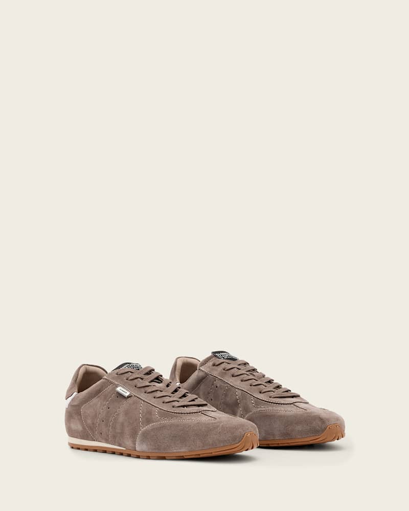 Liam Lace Up Low Top Trainers   
