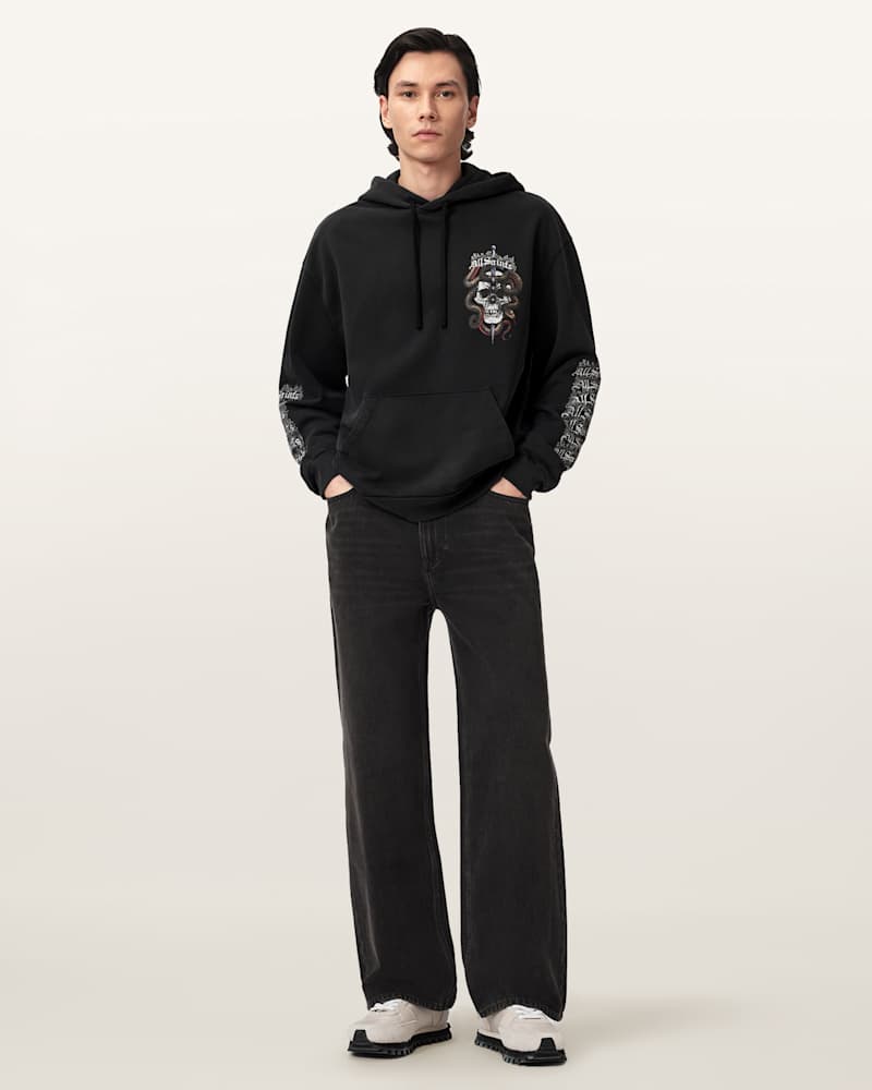 Araknid Long Sleeve Cotton Hoodie