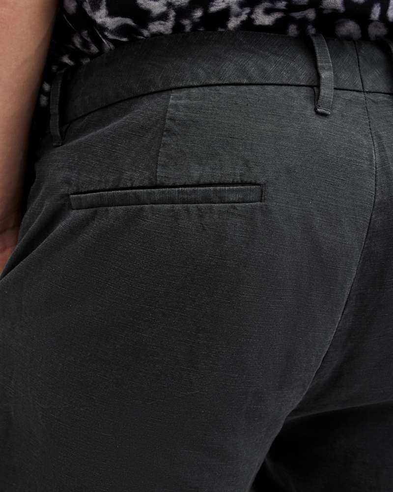 Tansey Straight Leg Garment Washed Trousers