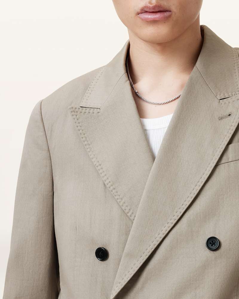 Newton Double Breasted Relaxed Blazer