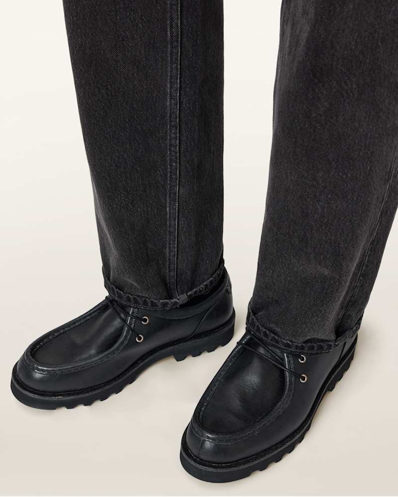 Skiff Apron Leather Shoes