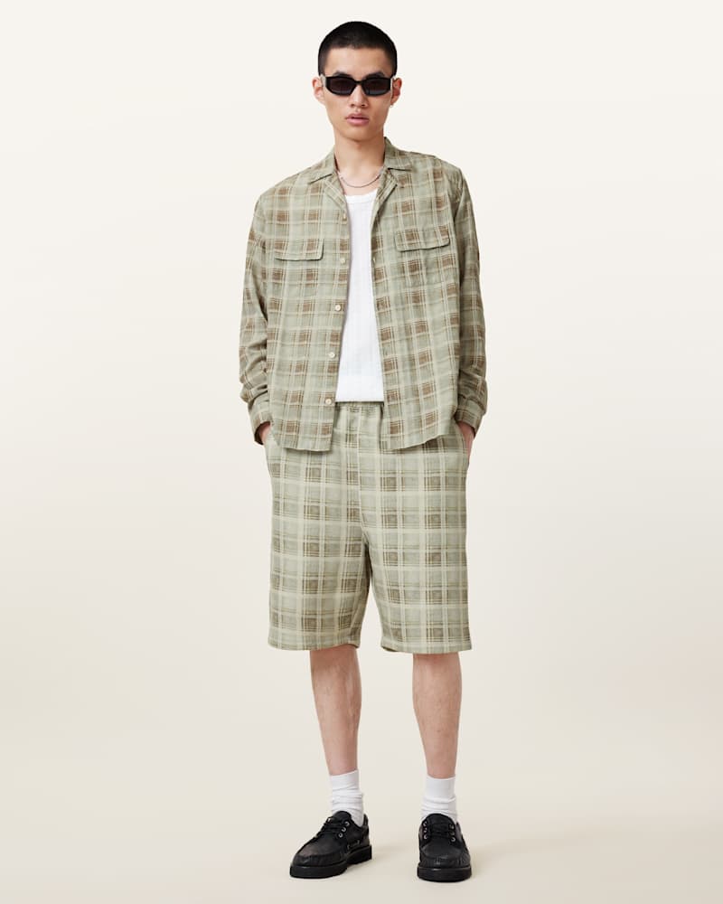 Seattle Checked Long Sleeve Shirt