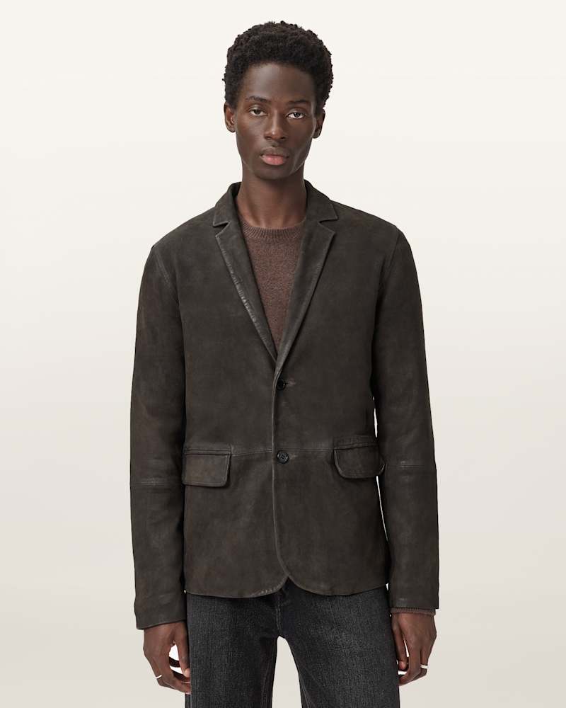 Monet Waxed Suede Blazer