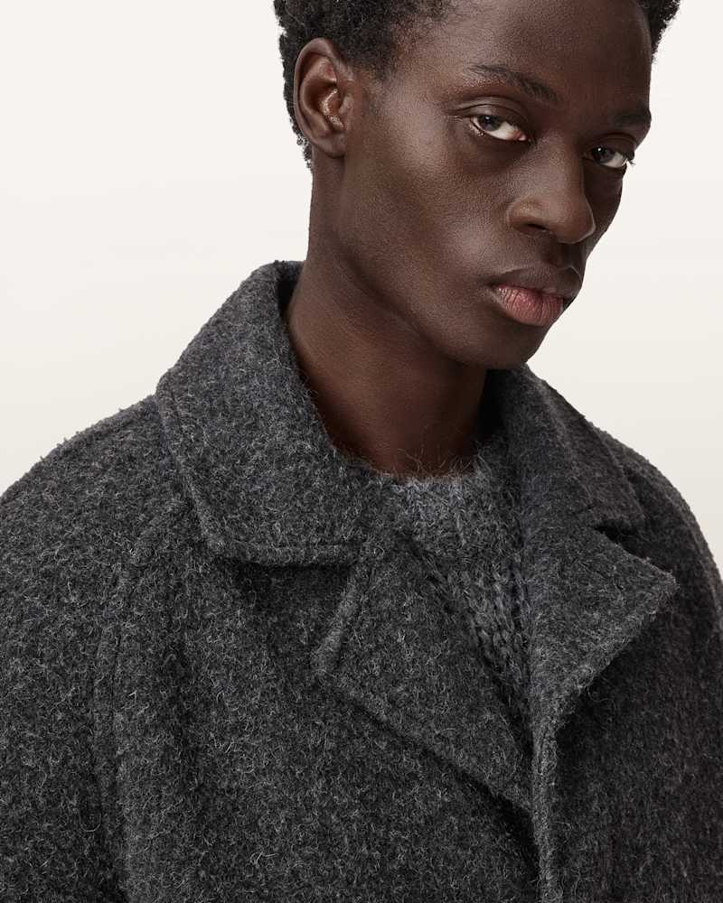 Duke Single Breasted Wool Coat