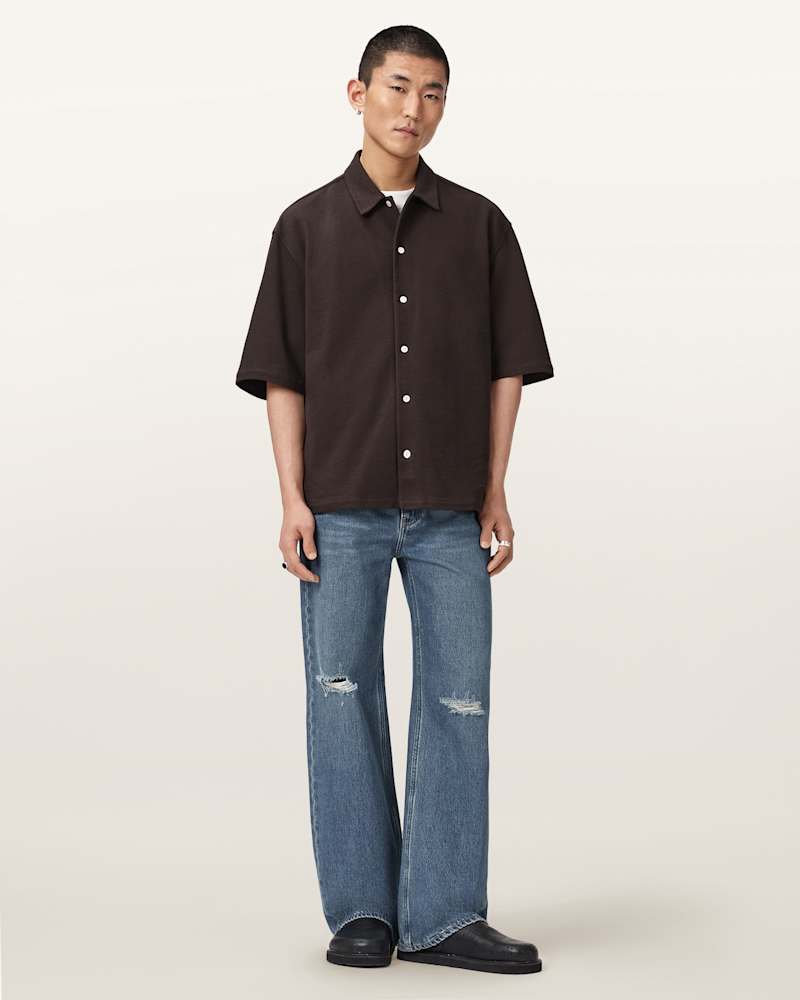 Stallone Oversized Short Sleeve Shirt