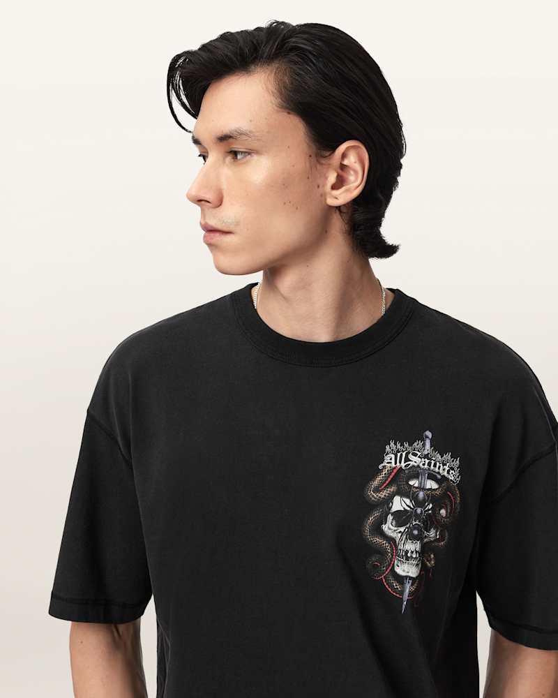 Araknid Short Sleeve Boxy Graphic T-Shirt  