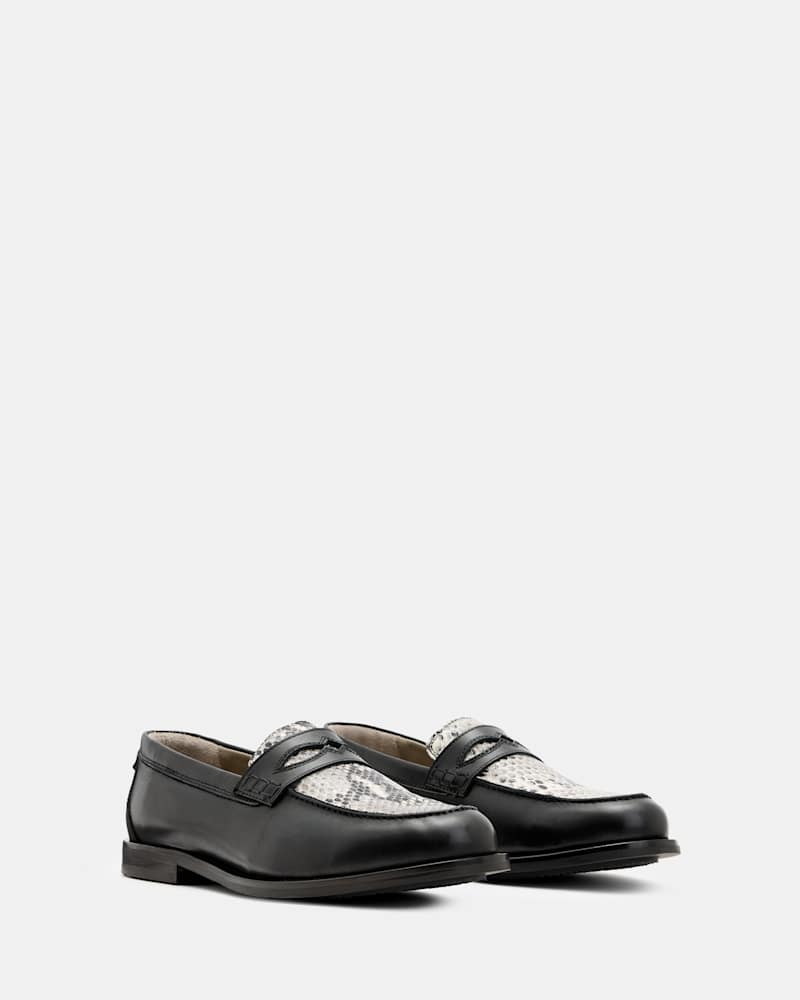 Harmon Western Leather Loafer Shoes