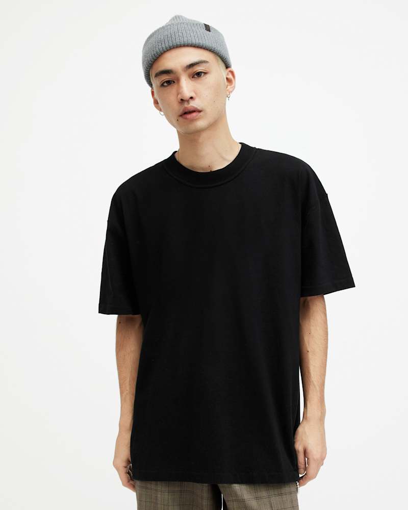 Isac Oversized Crew Neck T-Shirt