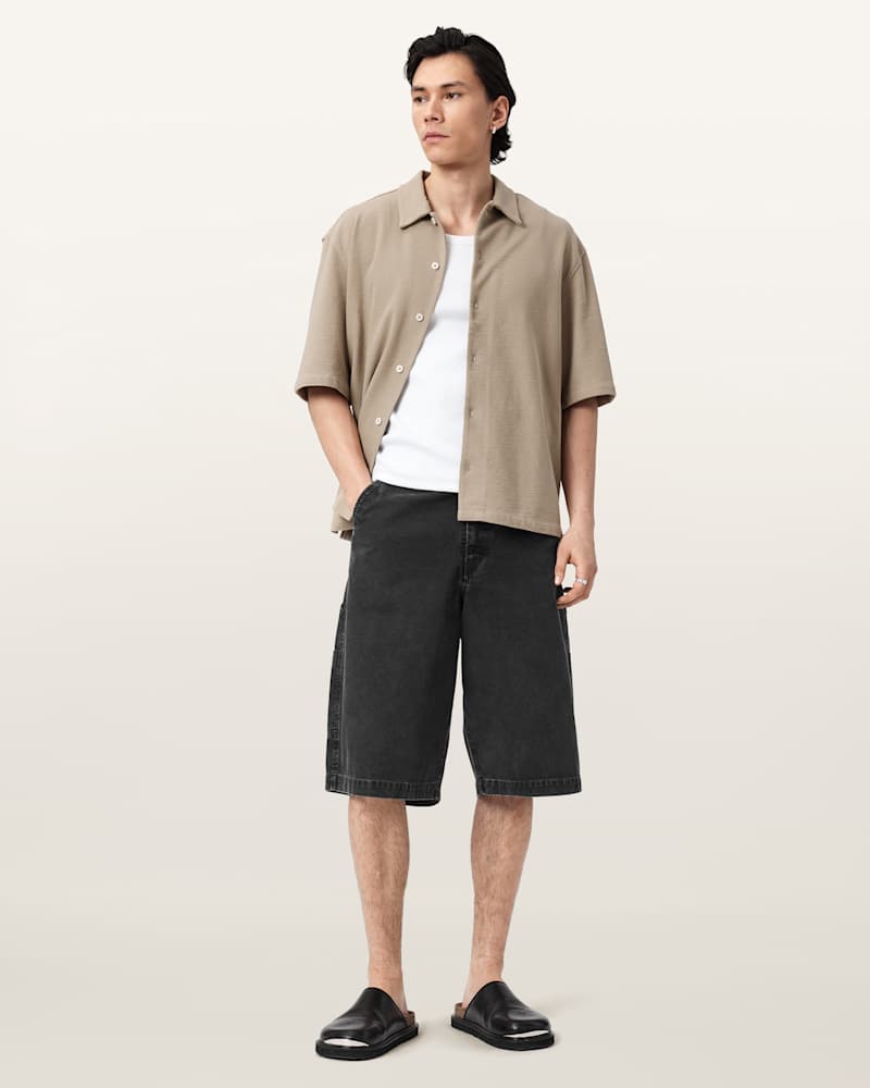 Jackson Relaxed Fit Cotton Shorts