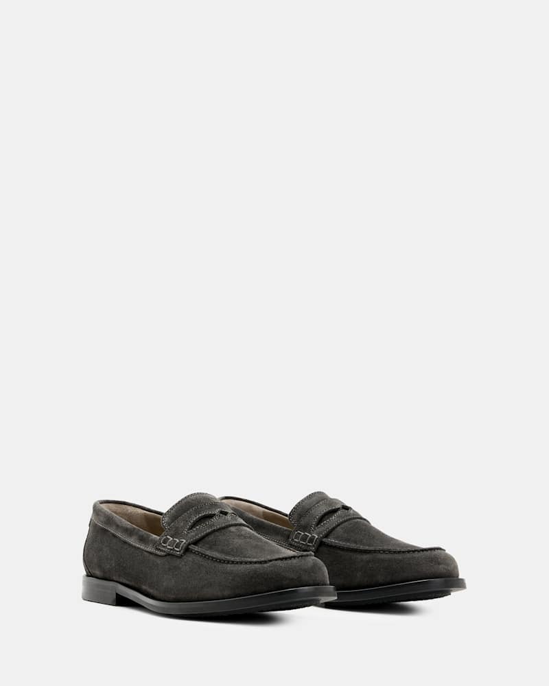 Harmon Western Suede Loafer Shoes