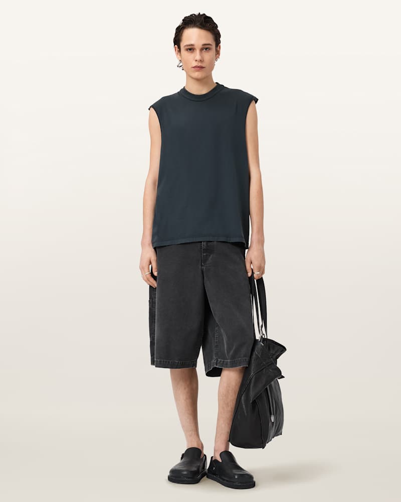 Cole Sleeveless Crew Neck T-Shirt