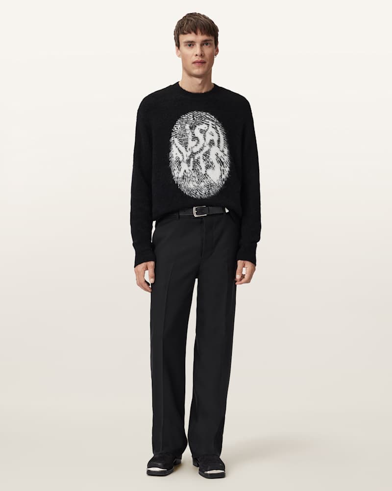 Ridges Oversized Graphic Jumper