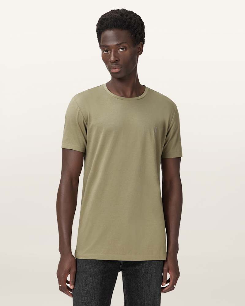 Tonic Crew Neck Slim Ramskull T-Shirt