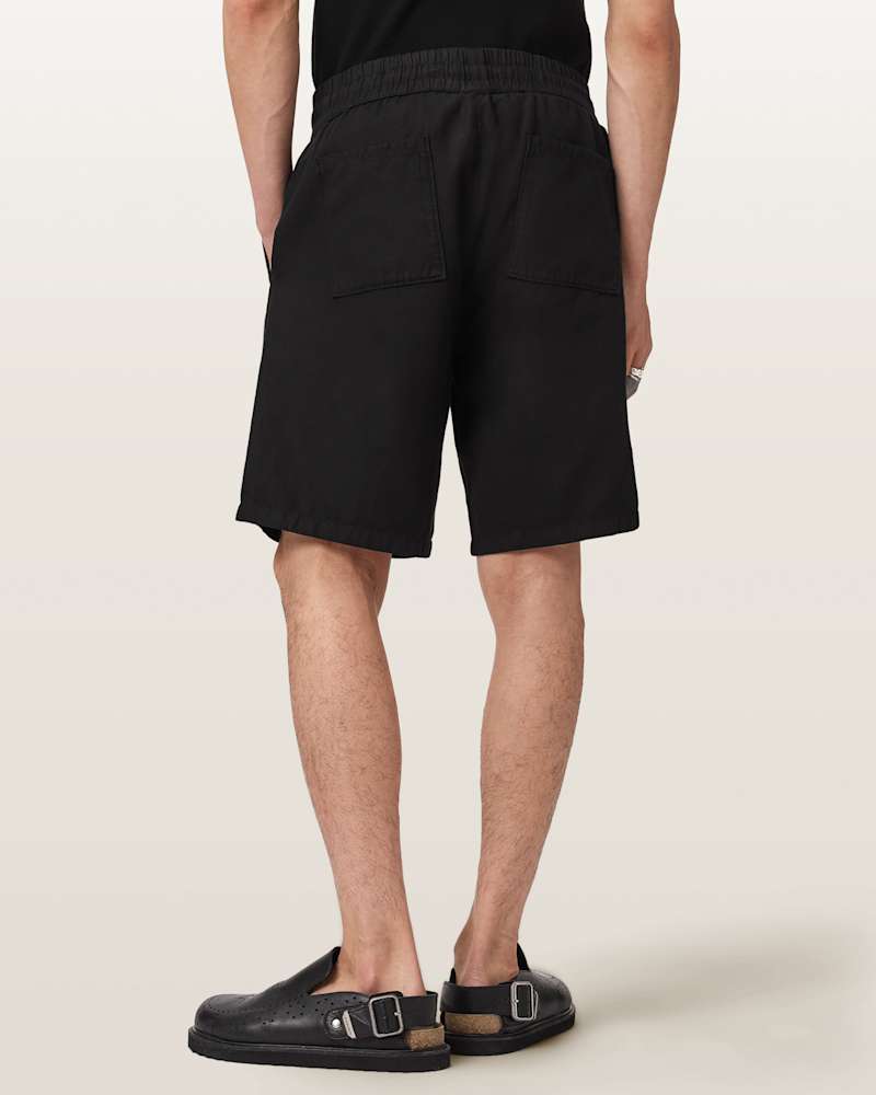 Hanbury Linen Blend Relaxed Fit Shorts