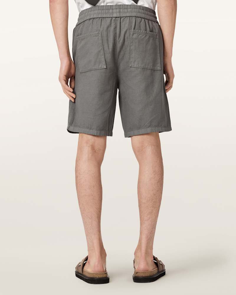 Hanbury Linen Blend Relaxed Fit Shorts