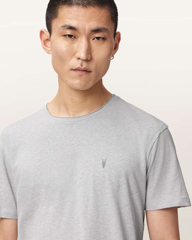 Flax Short Sleeve Ramskull T-Shirt