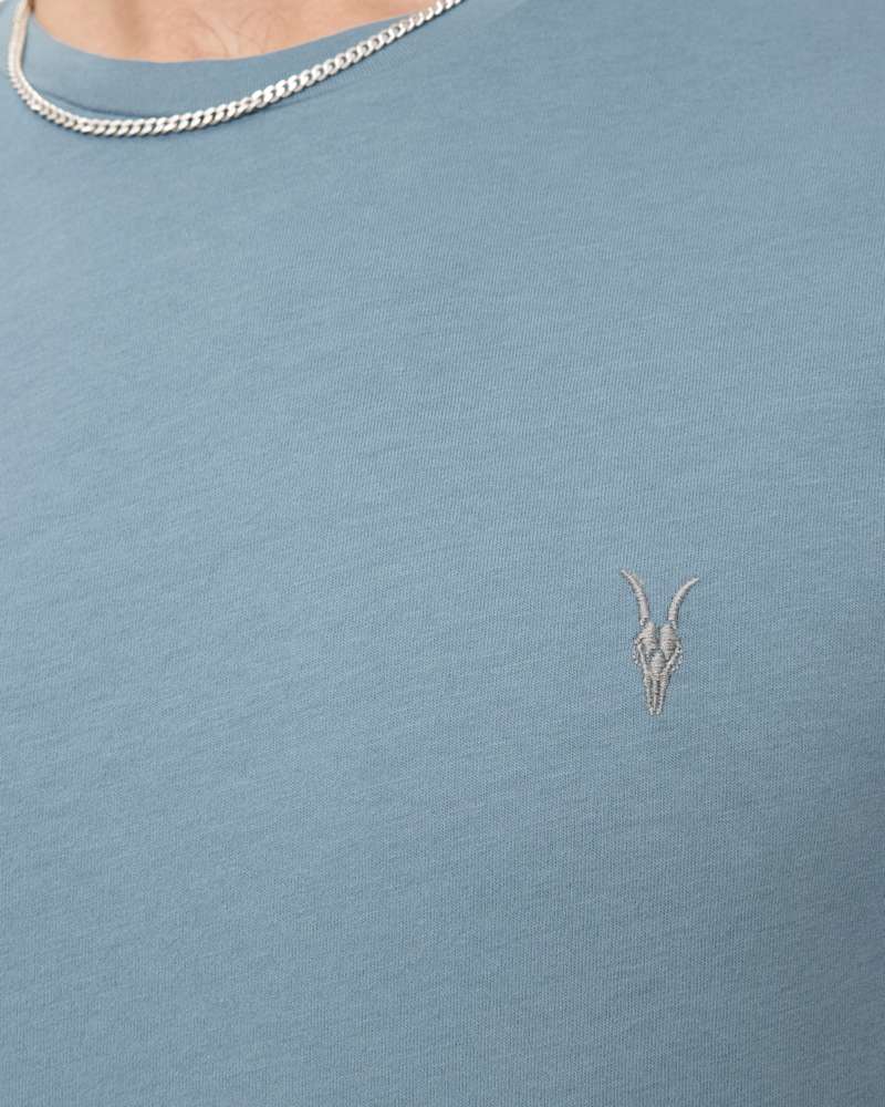 Brace Brushed Cotton Crew Neck T-Shirt