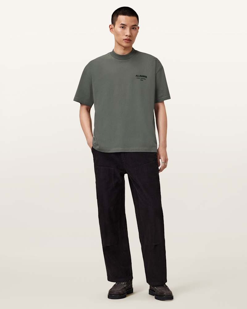 Xander Flocked Logo Oversized T-Shirt