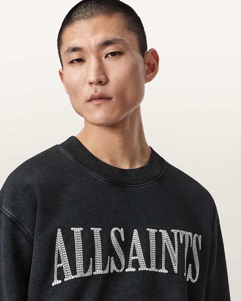 Dash Long Sleeve Boxy Sweatshirt