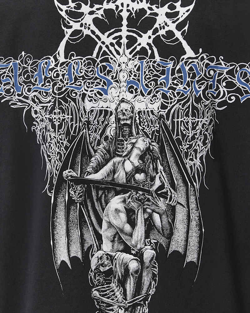 Swords Oversized Graphic T-Shirt