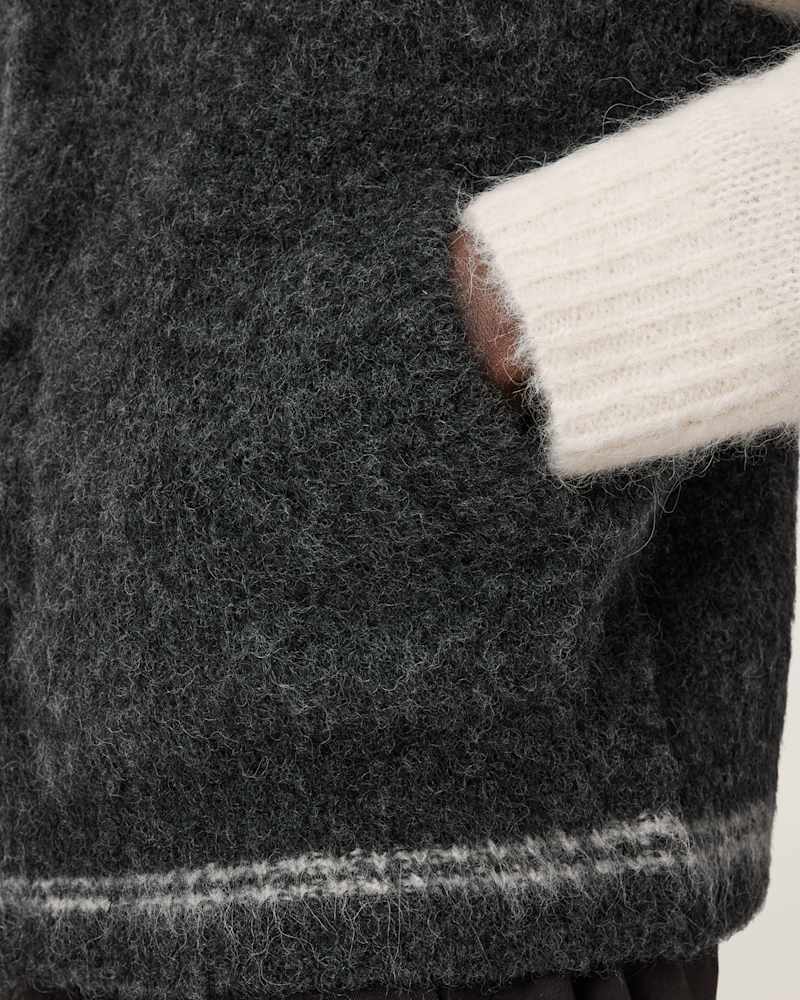 Jaque Oversized Varsity Cardigan 